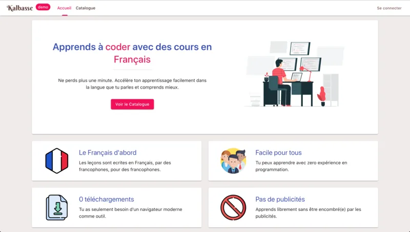 Kalbasse web application